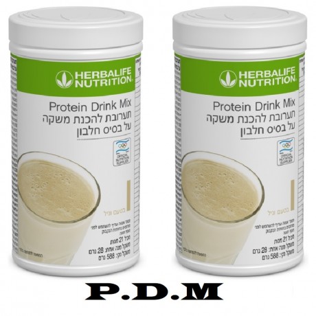 2 קופסאות אבקת משקה PDM