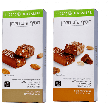 2  חבילות חטיפי חלבונים