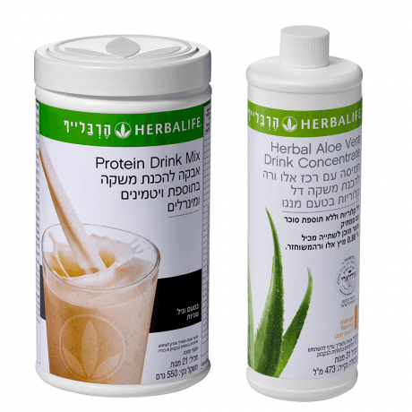 שייק לבחירה + תרכיז אלוורה