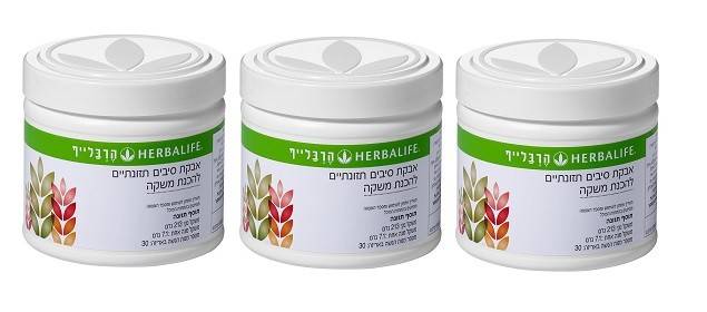 3 חבילות משקה סיבים תזונתיים בטעם תפוח