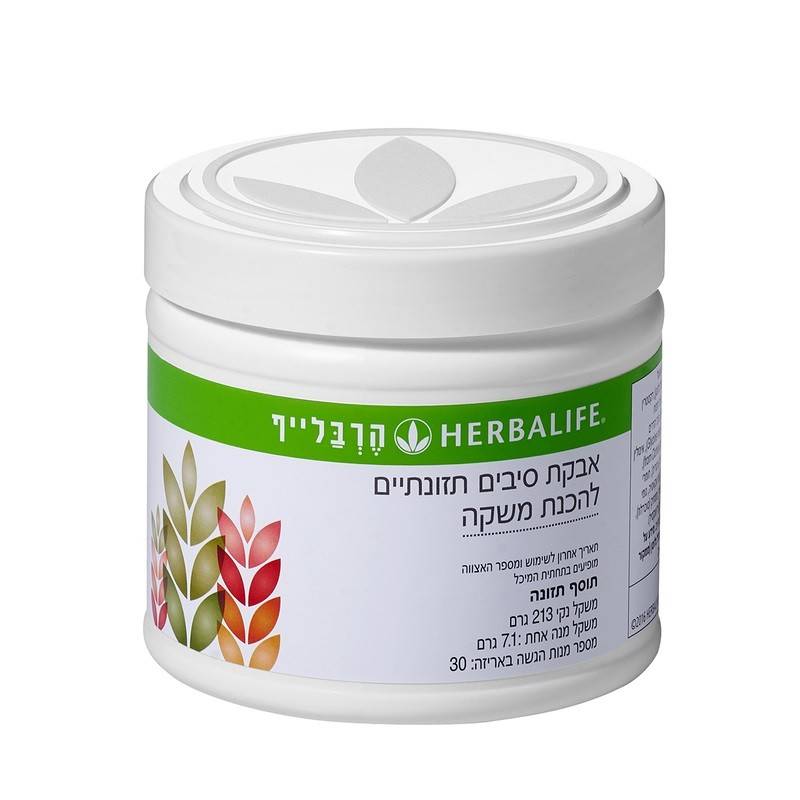 סיבים תזונתיים בטעם תפוח