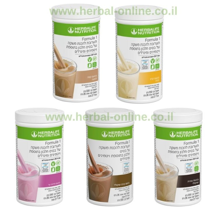 5 שייקיים הרבלייף