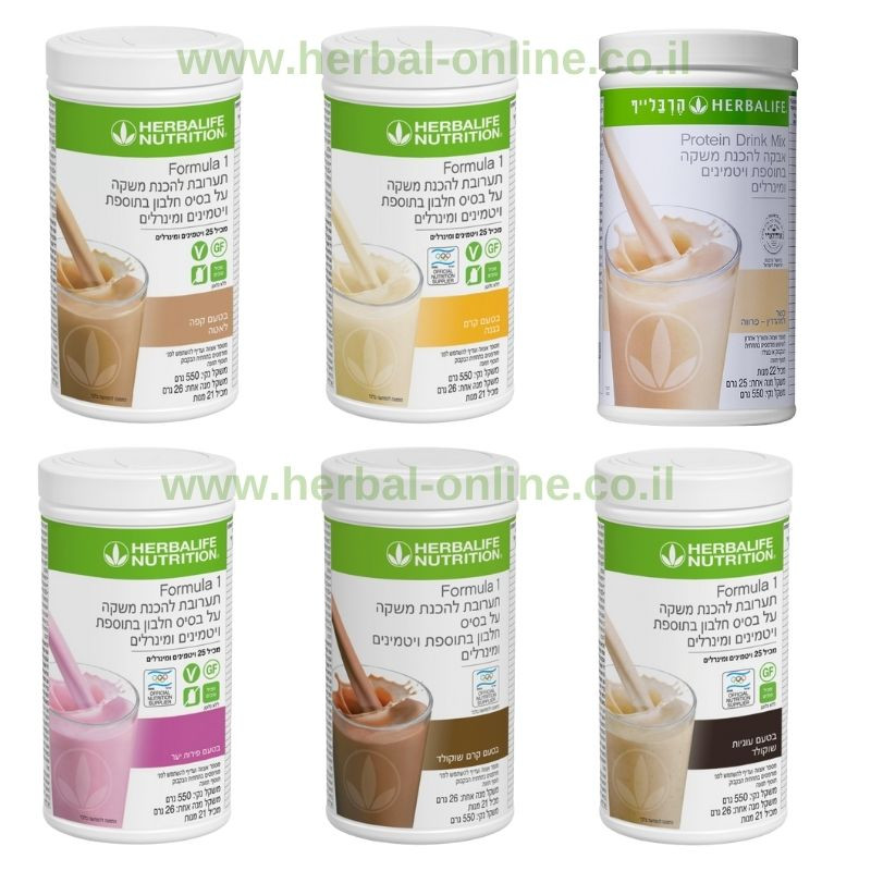 6 שייקיים הרבלייף